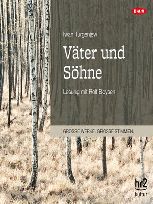 cover image of Väter und Söhne (Lesung)
